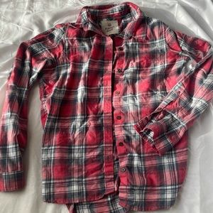 Button Up Red Flannel